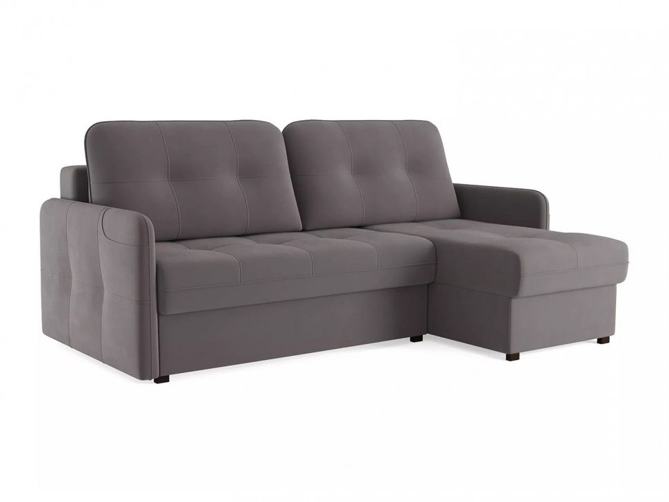 Диван-кровать угловой SMART 1 2Т-1Пф Велюр Velutto 19