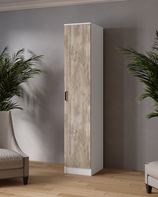 Шкаф-пенал 400 Лагуна (ТЭКС) Дуб Юкон