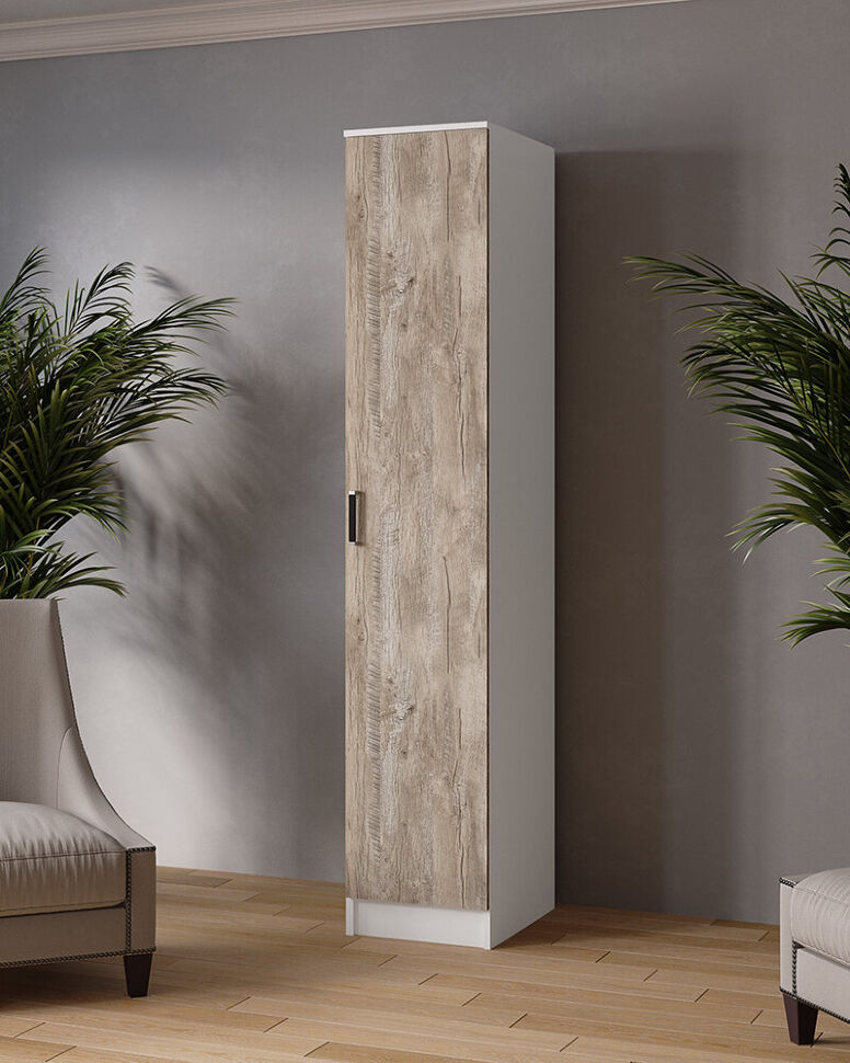 Шкаф-пенал 400 Лагуна (ТЭКС) Дуб Юкон