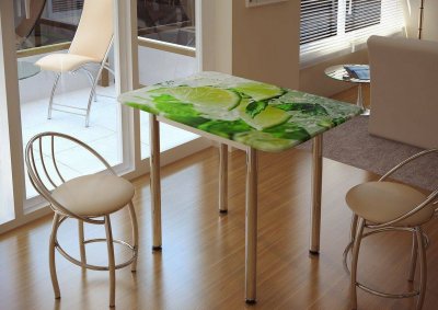 Стол обеденный, лайм