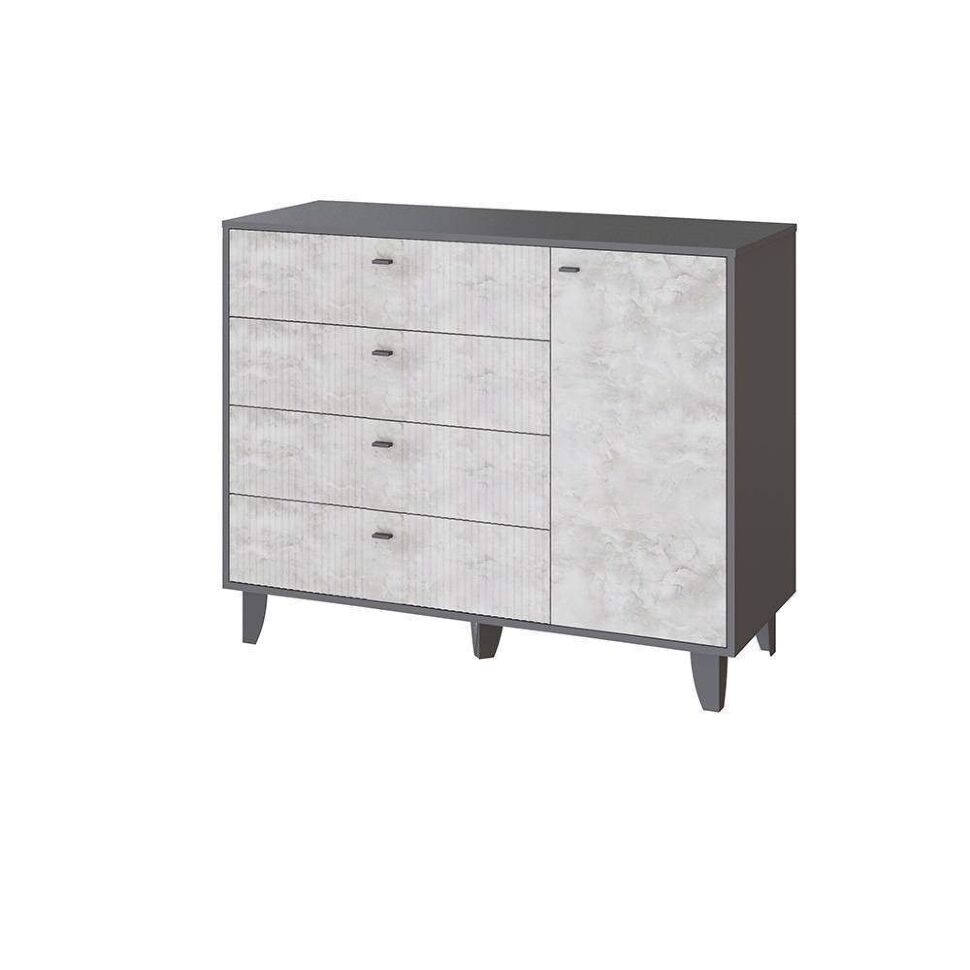 Комод Катрин-13, Графит, Мальта