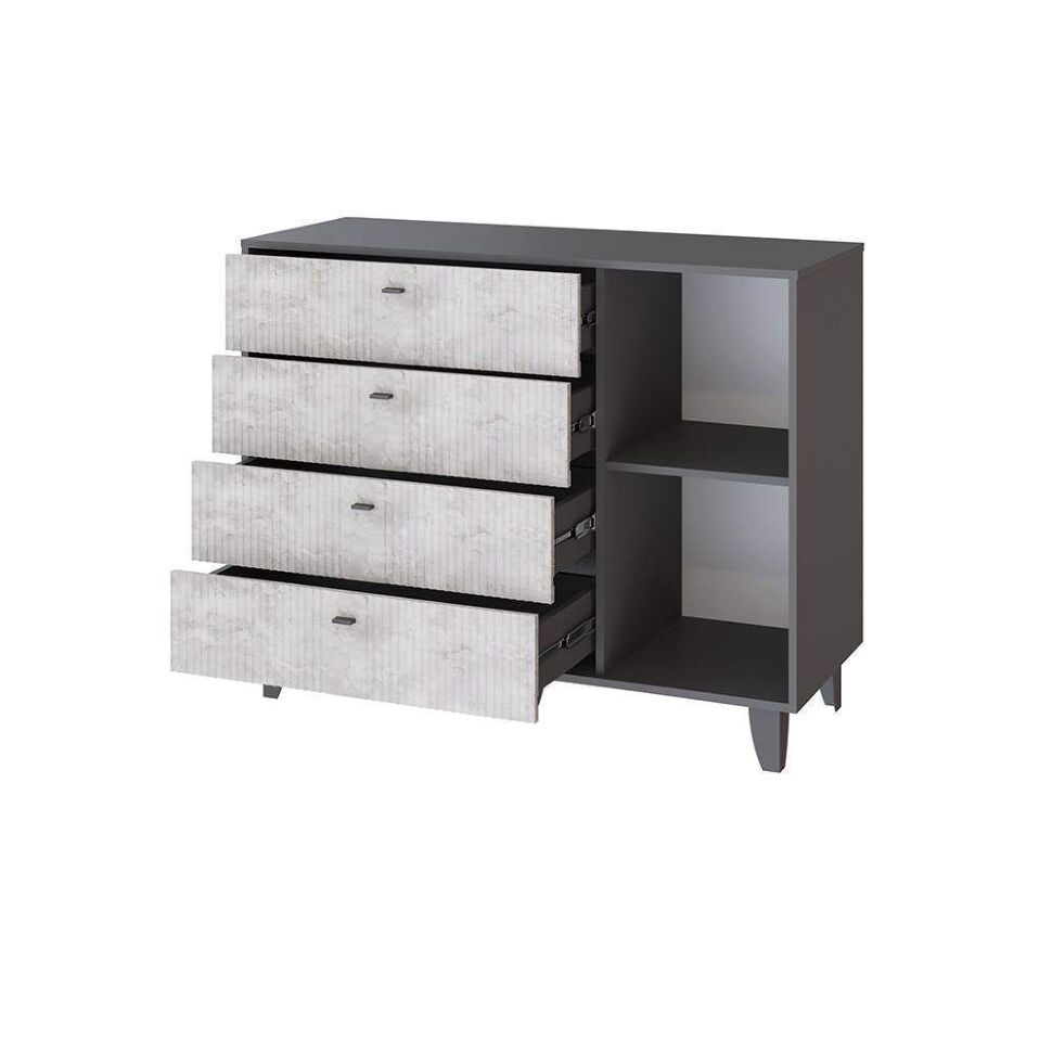 Комод Катрин-13, Графит, Мальта