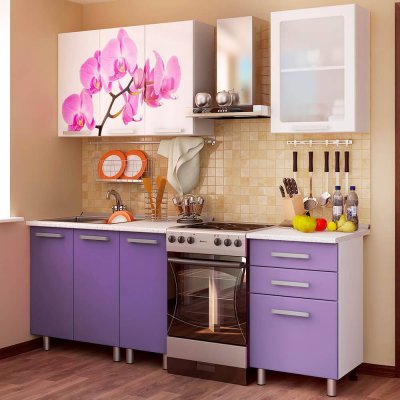 Кухня 1.6 Орхидея 