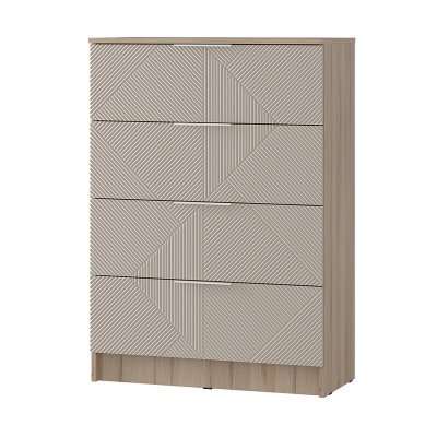 Комод Эмилия КМ-02 (БТС) Дуб смоки / Айриш