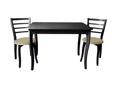 Обеденная группа СО-32/С-31 черный/бежевый