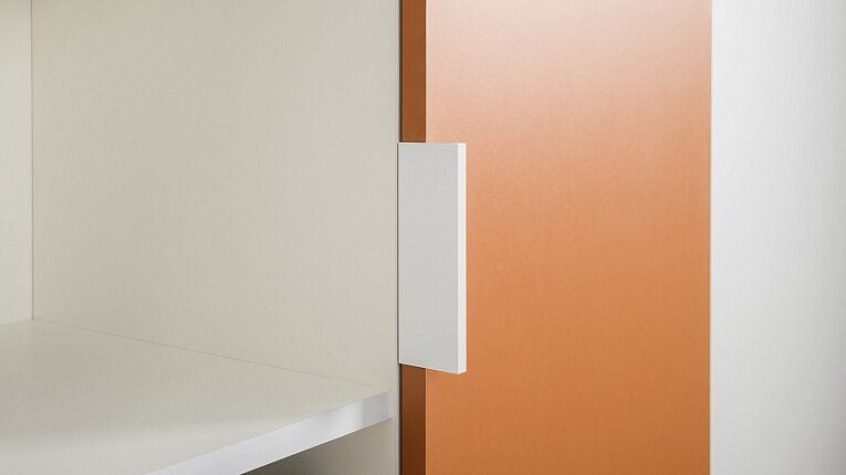 Марвэл Шкаф комбинированный 13.22 Белый PE шагрень / Плэйн / Безмолвная Пустыня