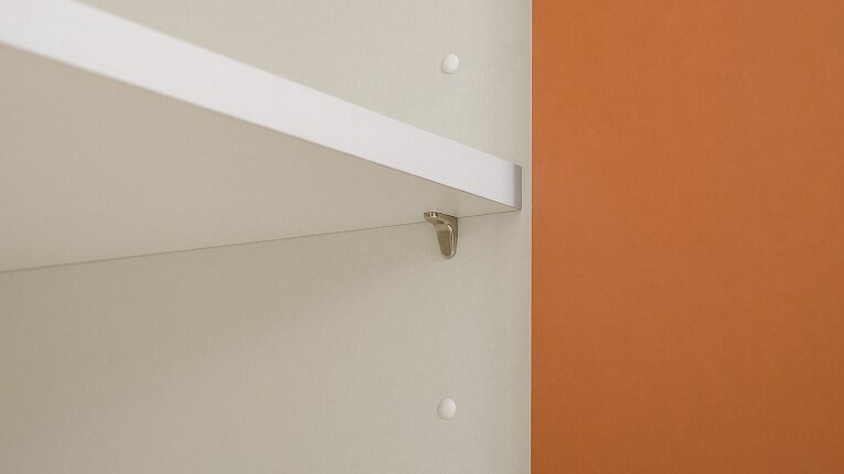 Марвэл Шкаф комбинированный 13.22 Белый PE шагрень / Плэйн / Безмолвная Пустыня