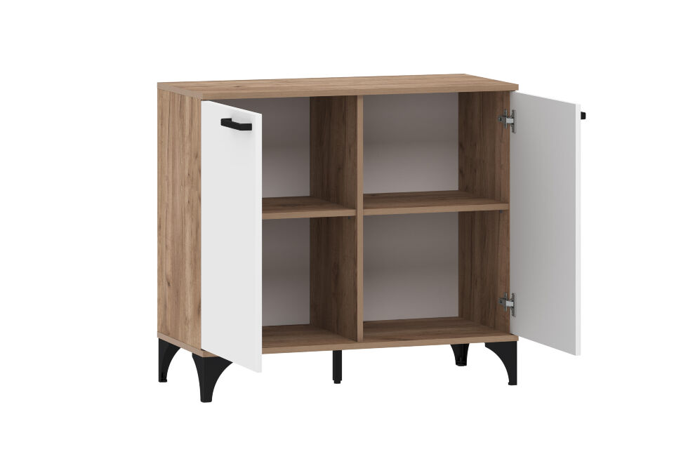 Марсель гостиная комплектация 3 Дуб Крафт табачный/Меренга