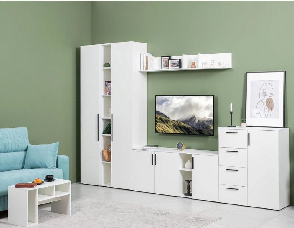 Гостиная Эйр 3 Белый