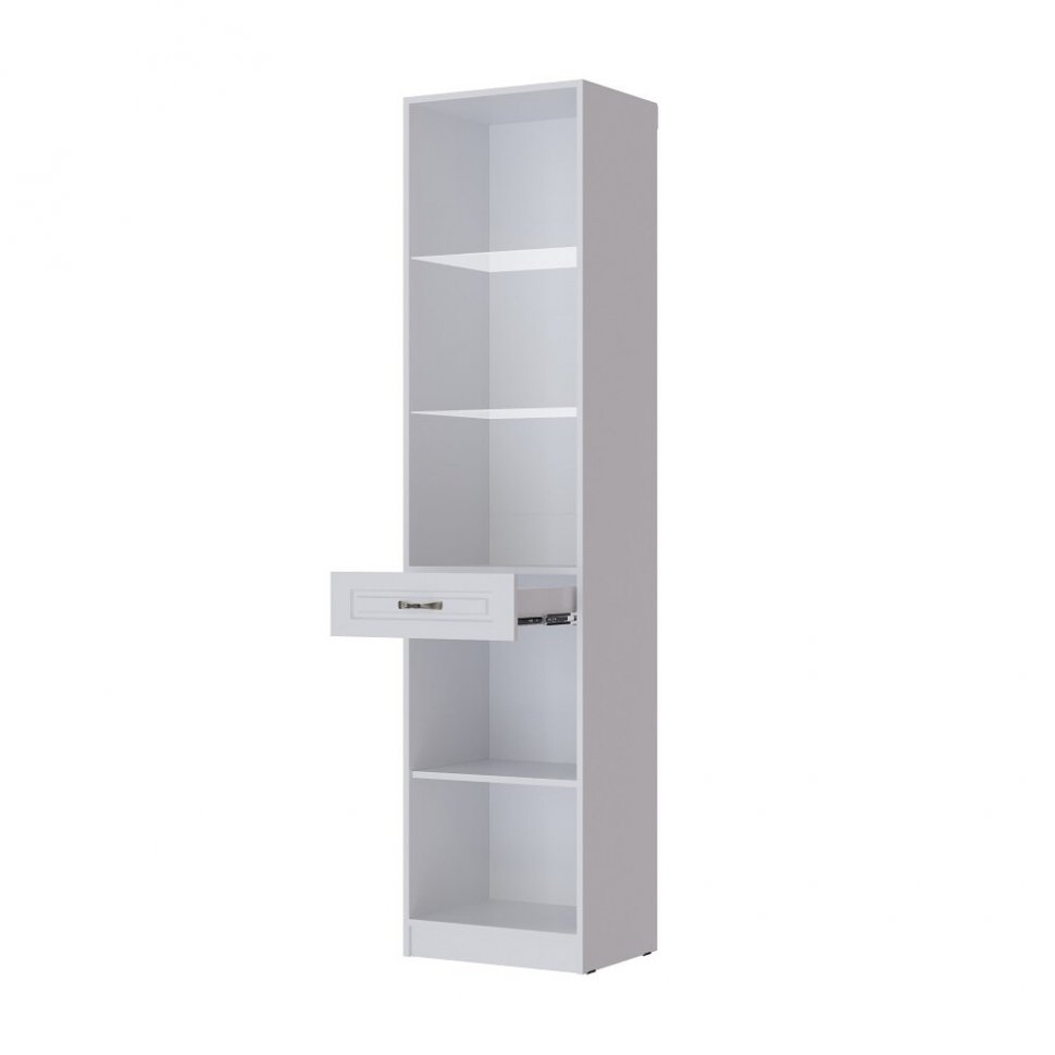 Шкаф-витрина Апполия (ТЭКС) 400 Белый дуб