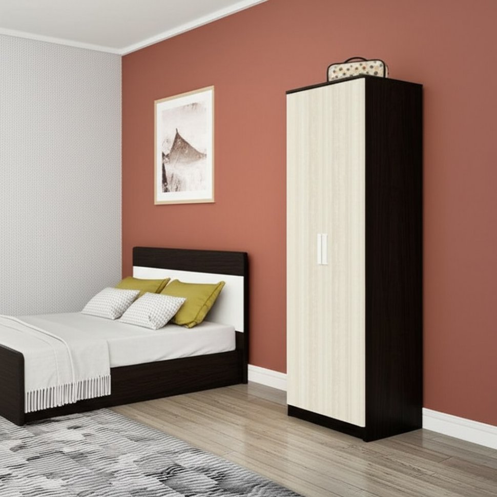 Шкаф Фиеста БТС Венге / Лоредо двухдверный