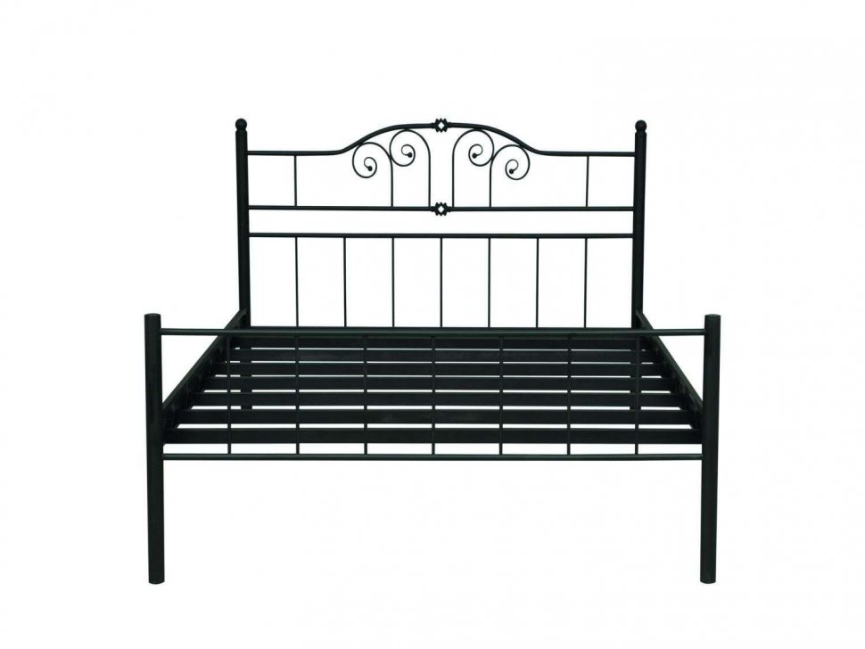 Кровать двойная Бостон 42.26-01 Металл черный