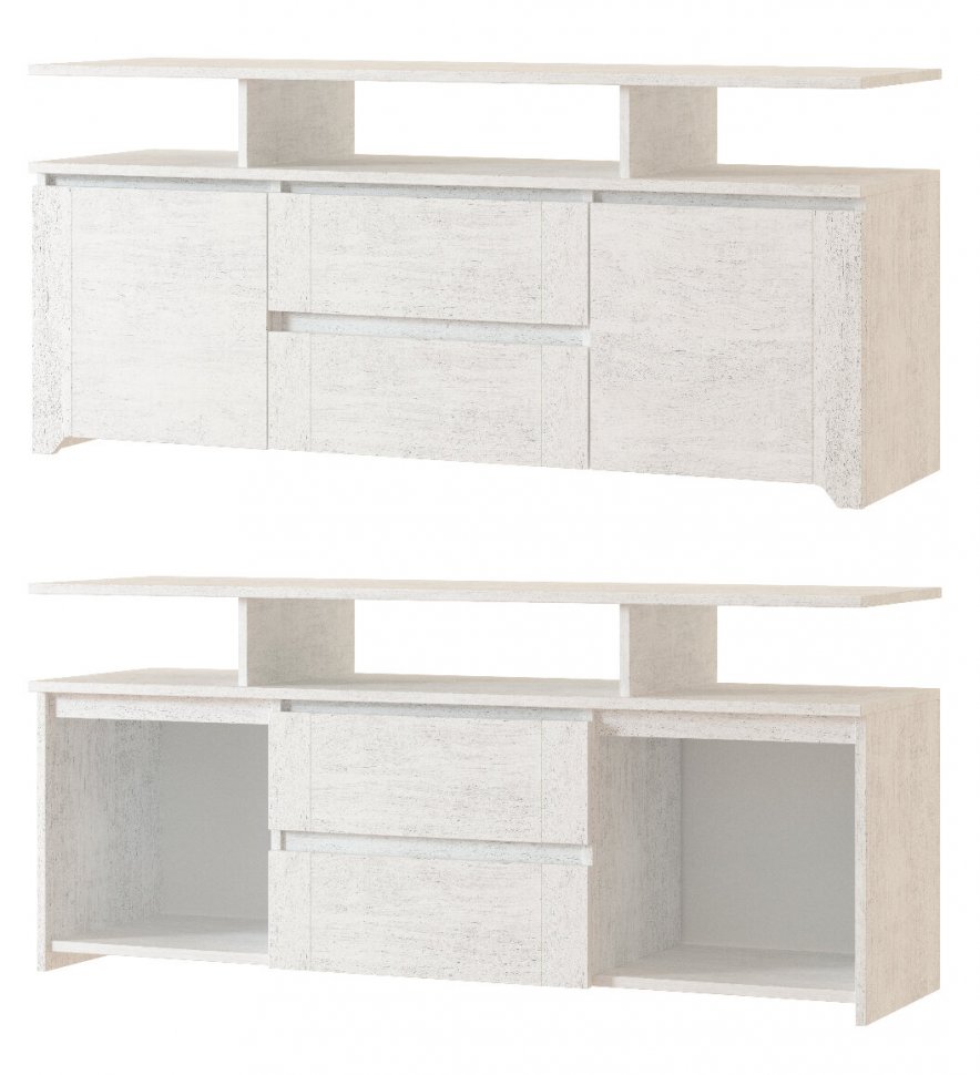 Тумба комбинированная Твист 24 Ижмебель