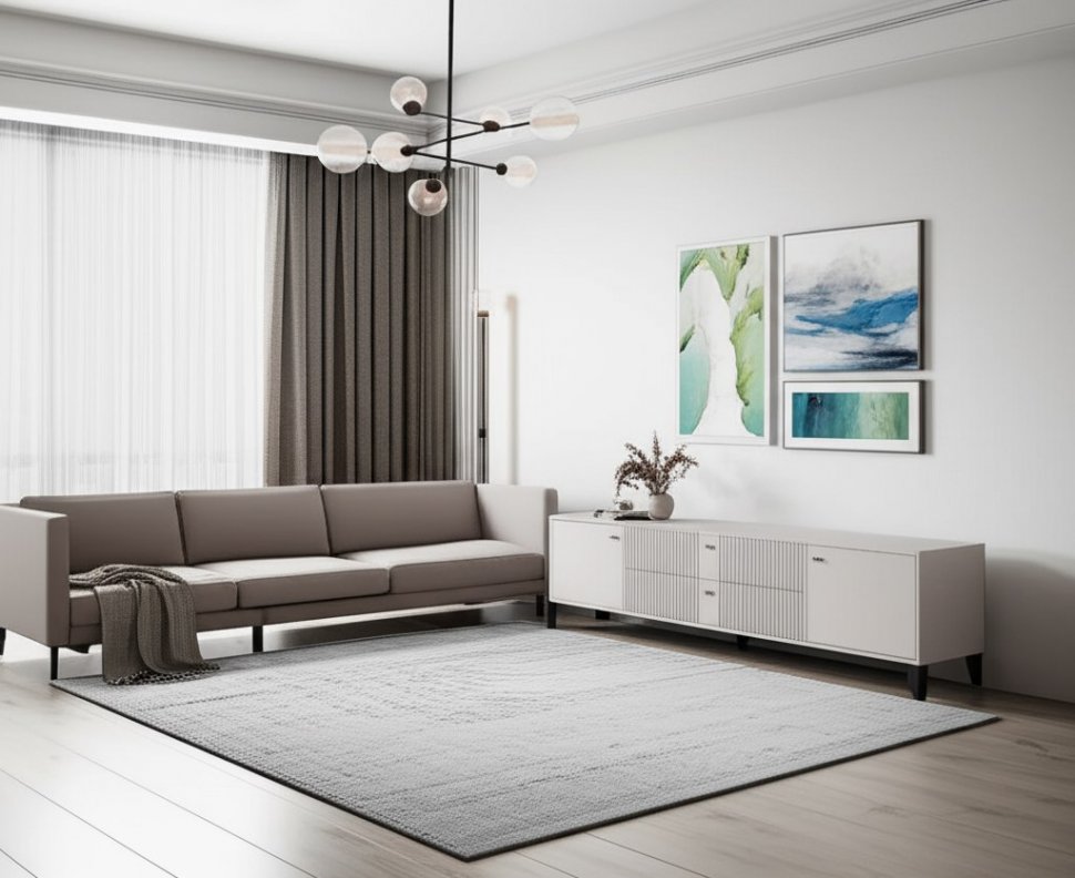 Тумба под телевизор Парус-10, Кашемир, Сантьяго софт