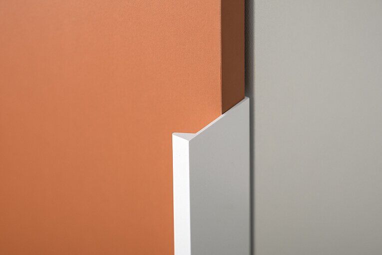 Марвэл Шкаф-пенал 16.316.01 Белый PE шагрень / Плэйн / Безмолвная Пустыня