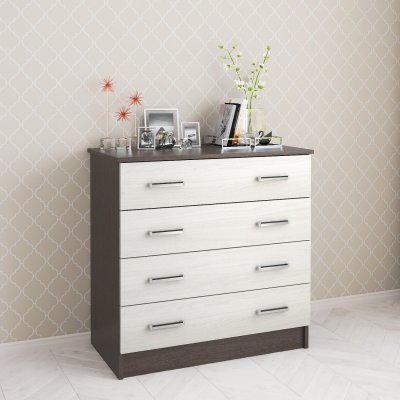 Комод Катрин 3 (ТЭКС) Венге / Ясень Анкор светлый