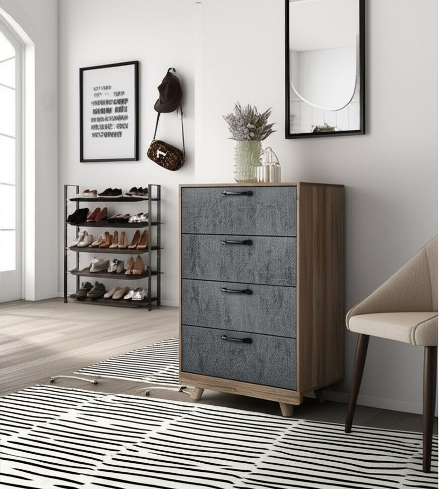 Комод Мегаполис КМ-02 (ТЭКС) M18 / Дуб Каньон