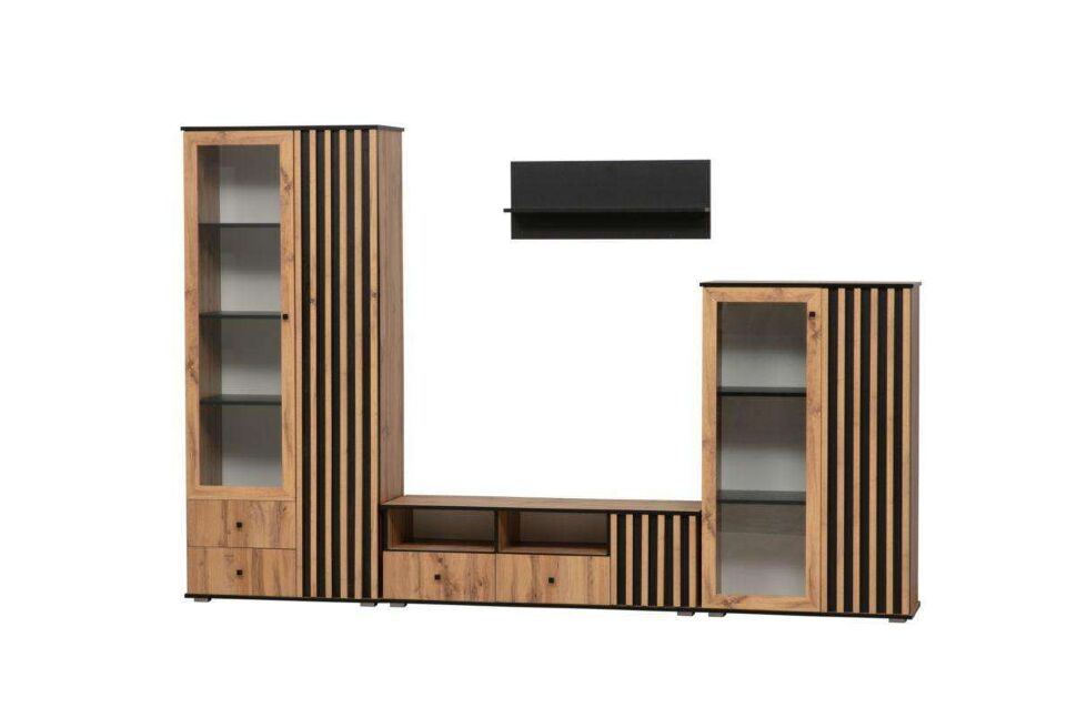 Полка навесная Либерти 51.09 Черный