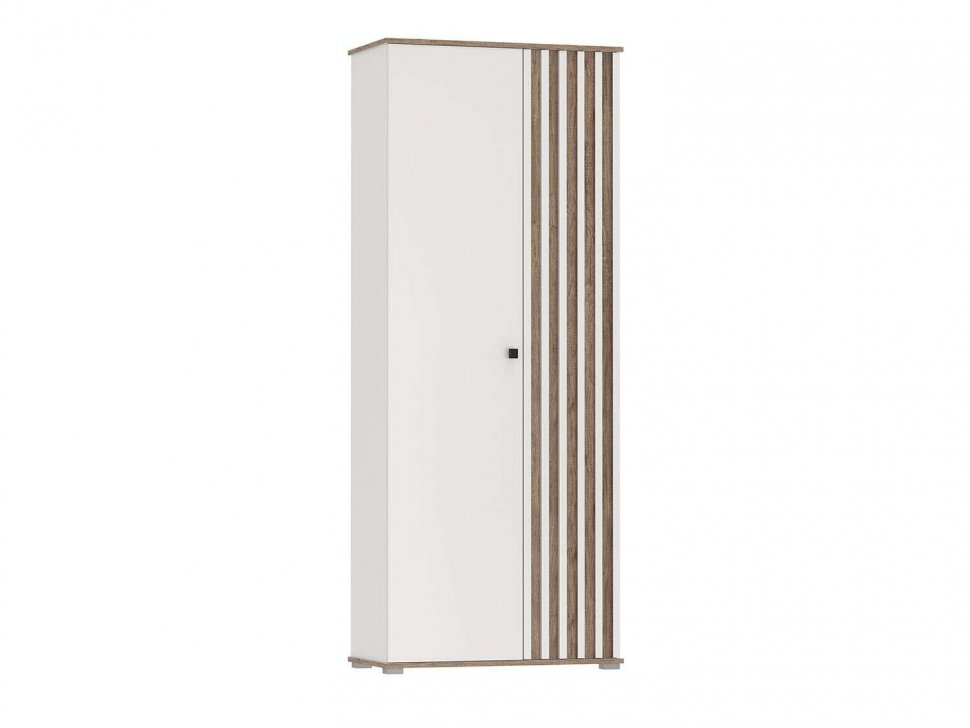 Шкаф для одежды 51.01 Либерти опора h=20мм Белый / Дуб Каньон