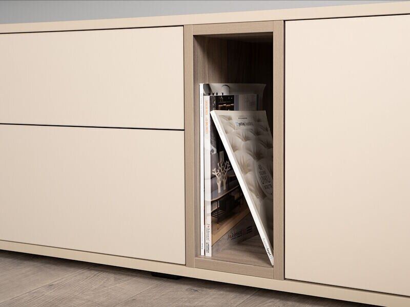 Тайл тумба под ТВ 16.62 Сатин/Эмили Блаш