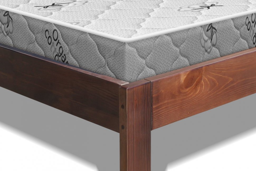 Кровать из массива 160Х200 Марио (Орех) с ламелями