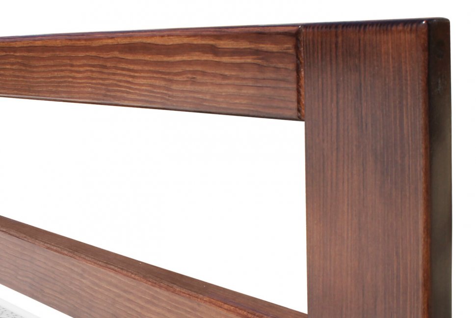 Кровать из массива 160Х200 Марио (Орех) с ламелями