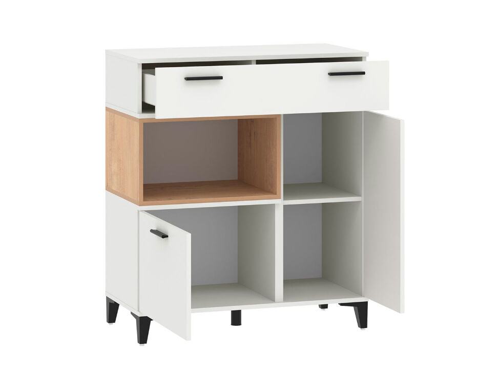 Гостиная Bergen 3 белый/Дуб Бунратти