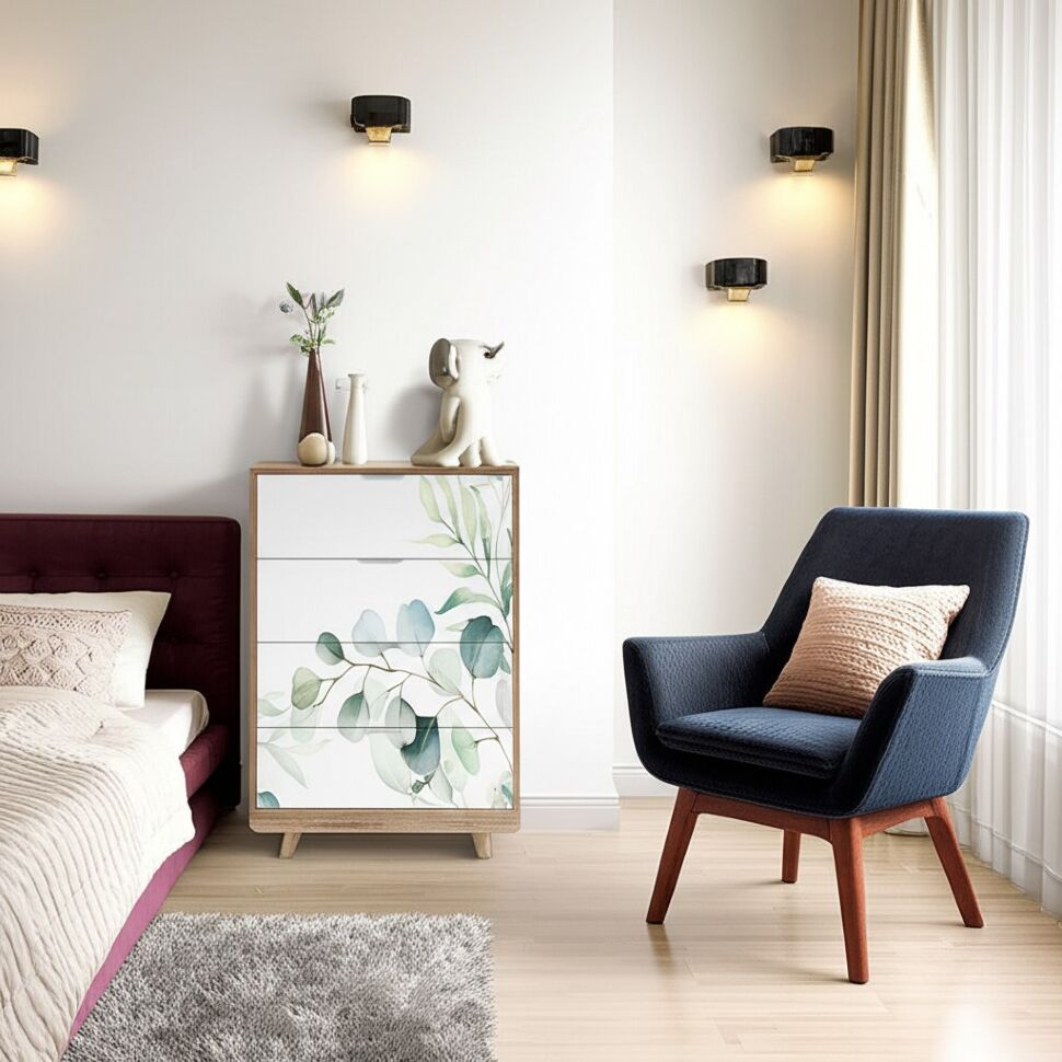 Комод Мегаполис КМ-02 (ТЭКС) Эвкалипт / Дуб Каньон