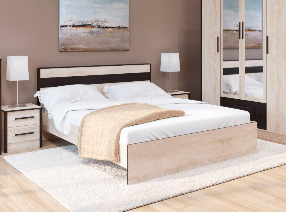 Кровать 160х200 Лирика (ТЭКС) с подъемным механизмом