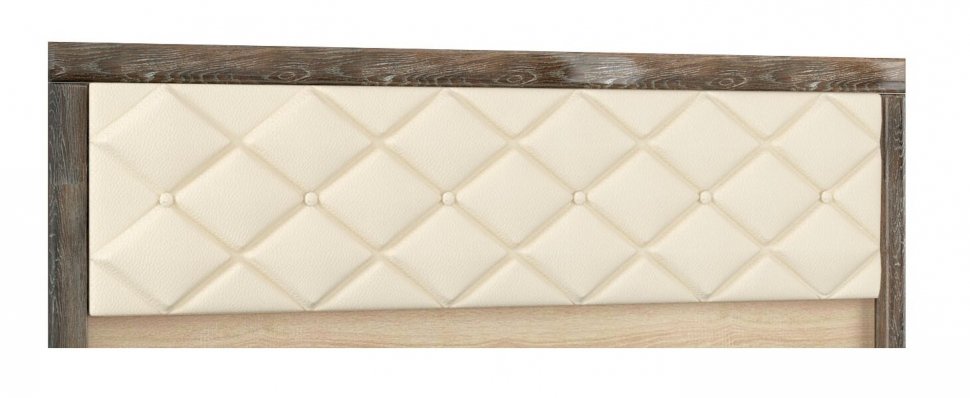 Кровать 160х200 Мадлен с подъемным механизмом (ТЭКС) Дуб Шале мореный