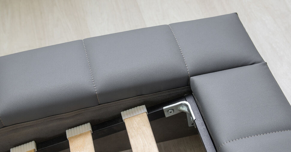 Оливия кровать 160 Серый