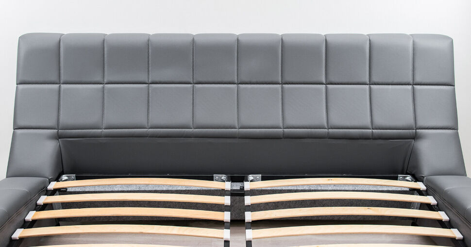 Оливия кровать 160 Серый