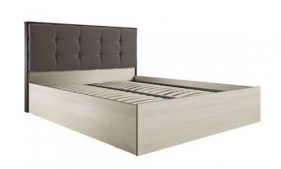 Кровать с подъемным механизмом Лирика ЛК-2 140х200, кофе