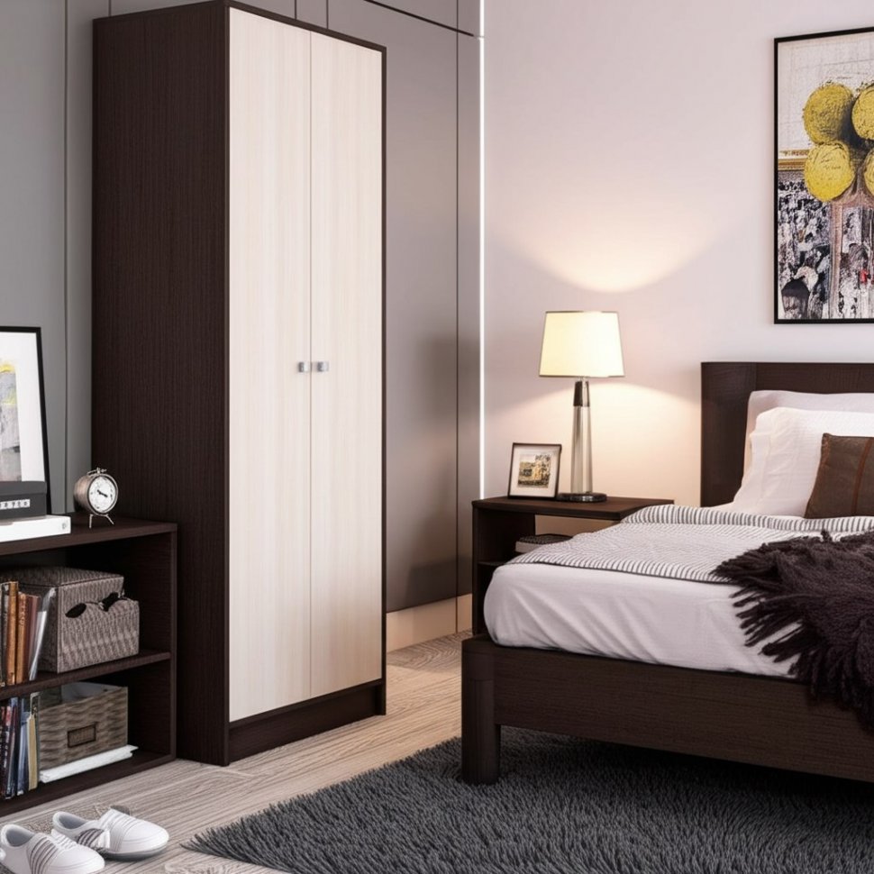 Шкаф ЯПШ-1 Ямайка ТЭКС (Венге)