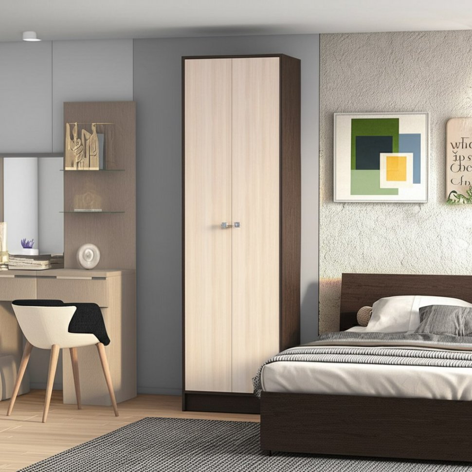 Шкаф ЯПШ-1 Ямайка ТЭКС (Венге)