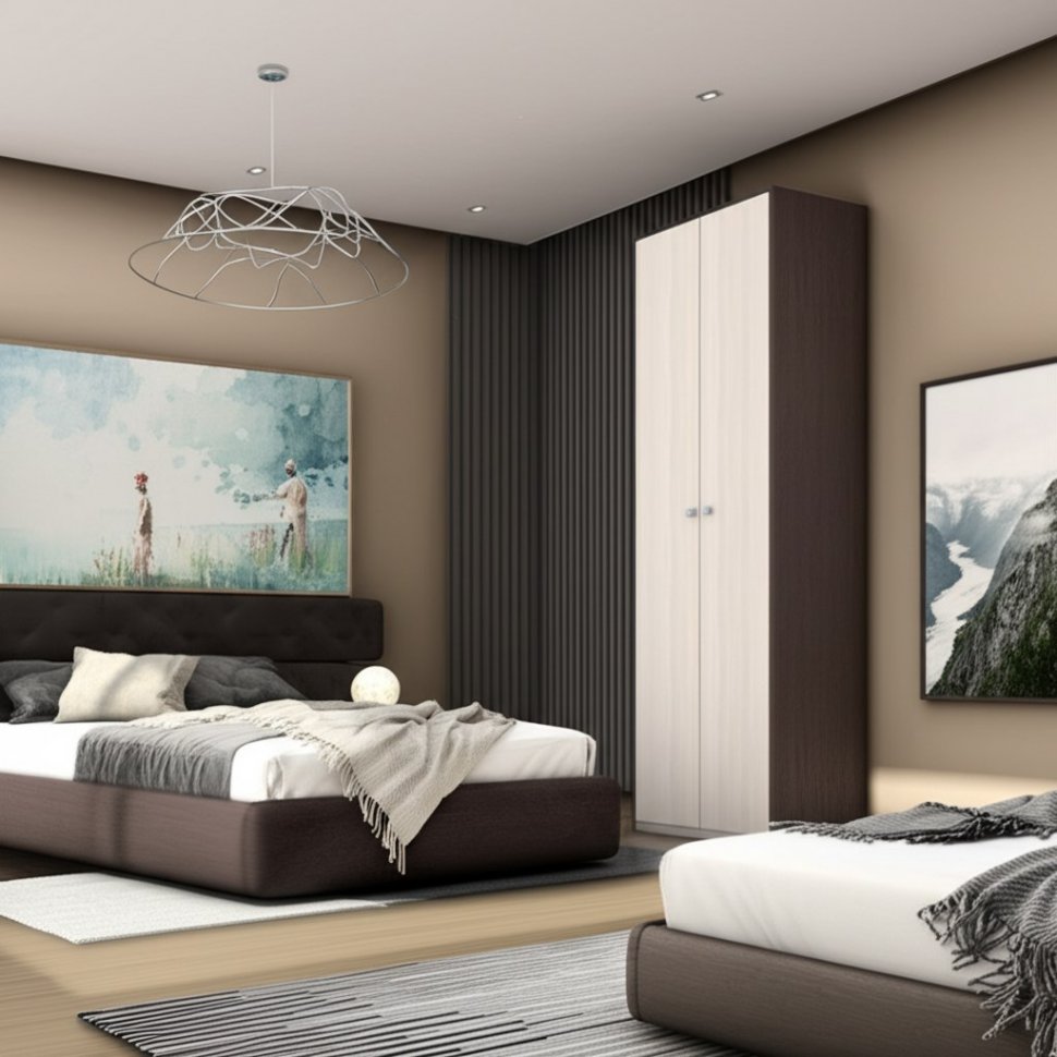 Шкаф ЯПШ-1 Ямайка ТЭКС (Венге)