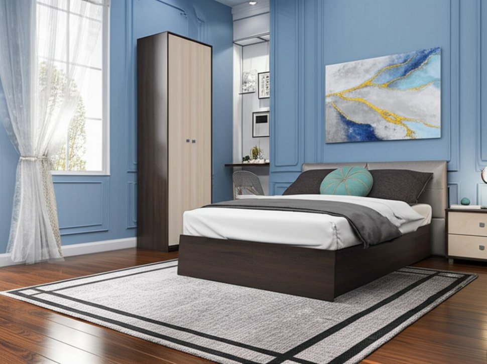 Шкаф ЯПШ-1 Ямайка ТЭКС (Венге)