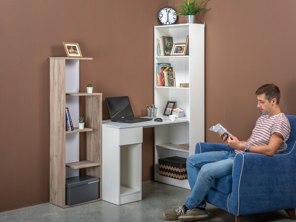 Лайт Шкаф комбинированный 10.01 Белый