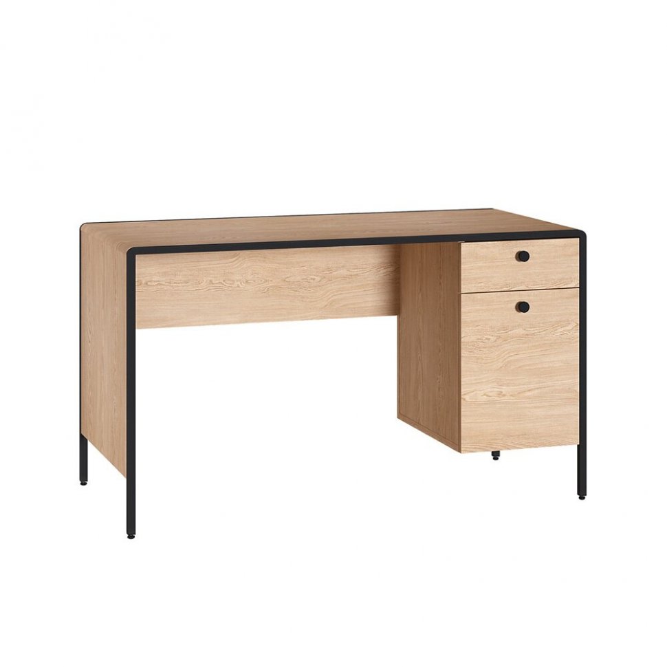 Брюс Стол письменный 12.157 Battle rock FSC Santiago / Черный