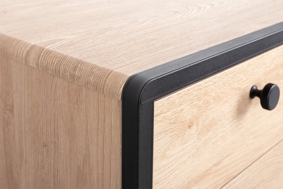 Брюс Стол письменный 12.157 Battle rock FSC Santiago / Черный