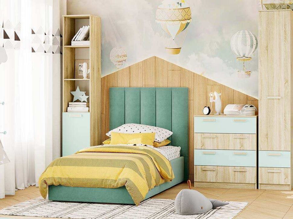 Кровать Ingrid 900 модель 312 Ультра минт