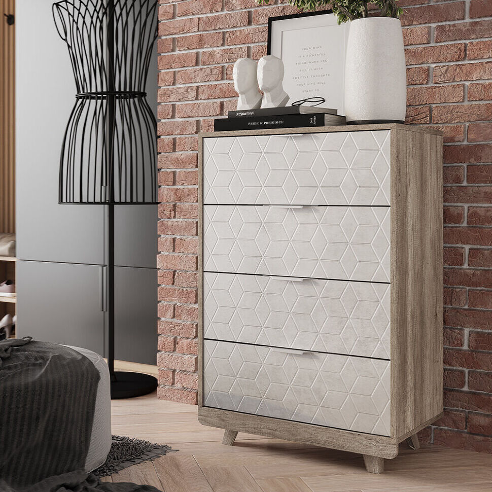 Комод Мегаполис КМ-02 (ТЭКС) F04 / Дуб Каньон