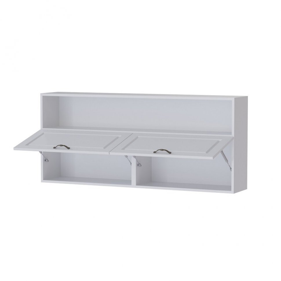 Шкаф навесной Апполия (ТЭКС) Белый дуб