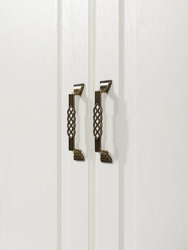 Ливерпуль Шкаф для одежды 13.134.01 Белый/Ясень ваниль