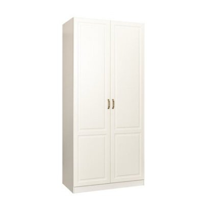 Ливерпуль Шкаф для одежды 13.134.01 Белый/Ясень ваниль