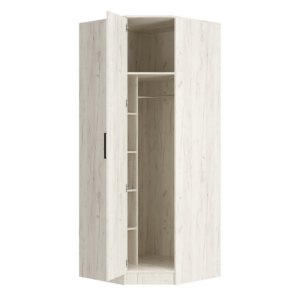 Шкаф угловой Фиеста, Дуб крафт белый