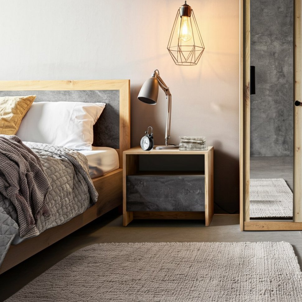 Тумба прикроватная Лофт