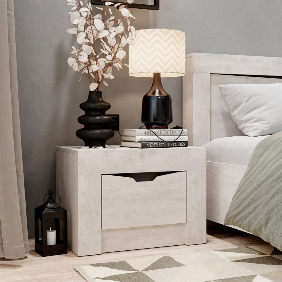 Прикроватная тумба Леонардо ТБ-25 (Семья Мебелони)