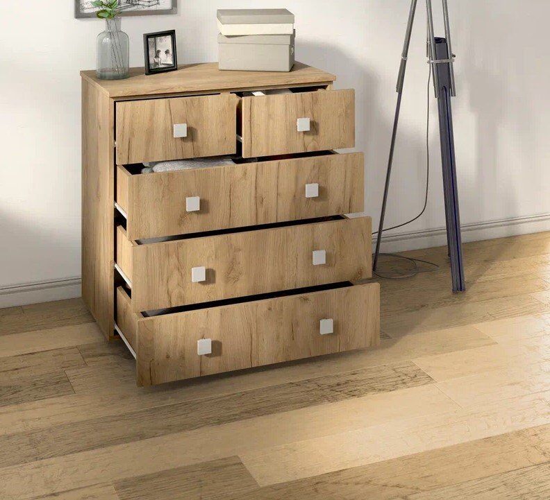 Комод Лофт-5 Дуб Крафт