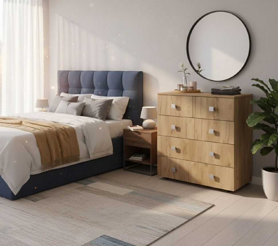 Комод Лофт-5 Дуб Крафт